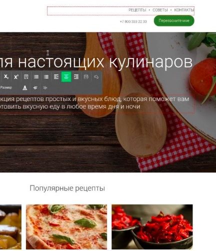 конструктор сайтов визиток