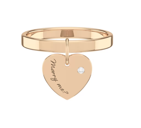 Кольцо сердце - символ любви и преданности